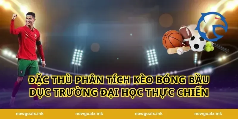 Đặc thù phân tích kèo bóng bầu dục trường đại học thực chiến