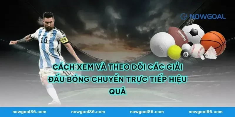 Cách Xem Và Theo Dõi Các Giải Đấu Bóng Chuyền Trực Tiếp Hiệu Quả