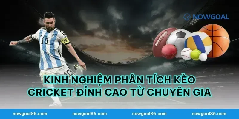 Kinh nghiệm phân tích kèo cricket đỉnh cao từ chuyên gia
