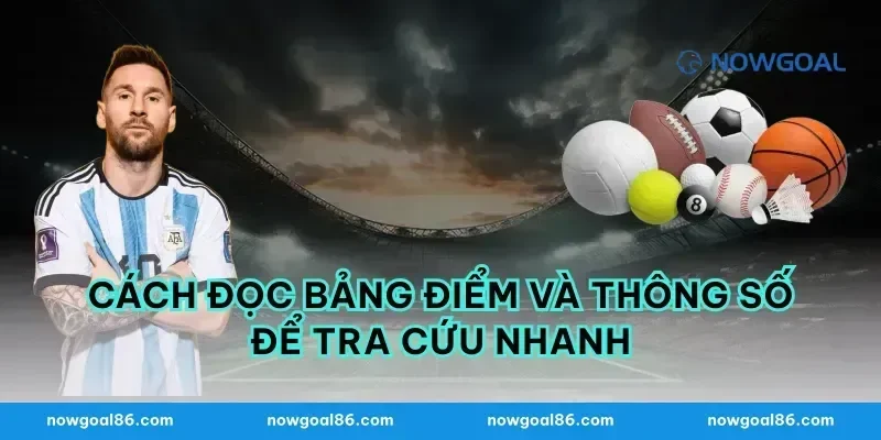 Cách đọc bảng điểm và thông số để tra cứu nhanh
