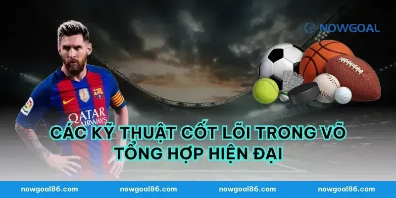 Các Kỹ Thuật Cốt Lõi Trong Võ Tổng Hợp Hiện Đại